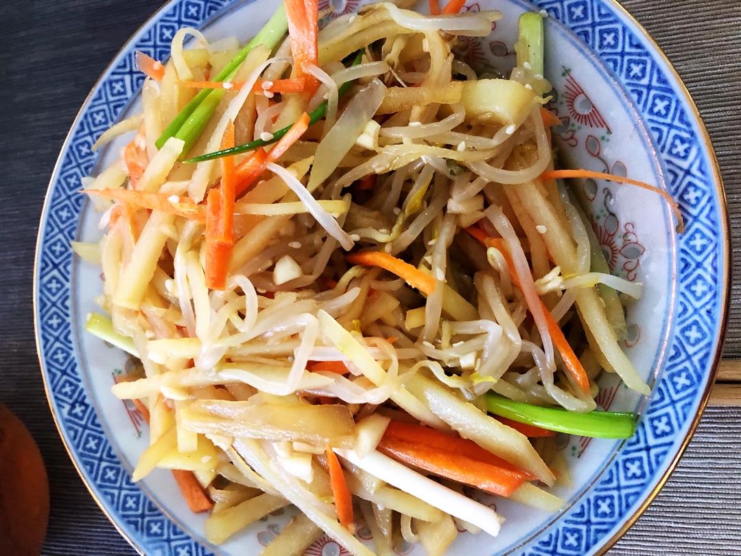 超爽口美味凉拌黄豆芽