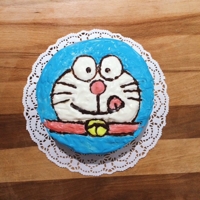 机器猫奶油蛋糕