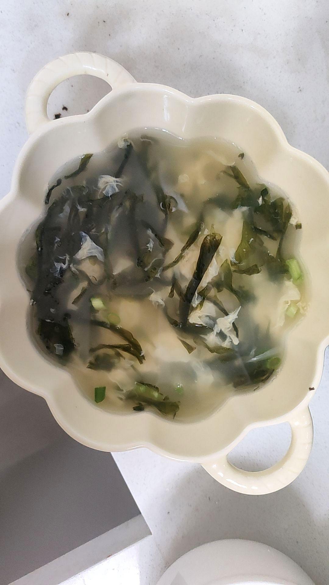 最鲜美好喝的「紫菜蛋花汤」