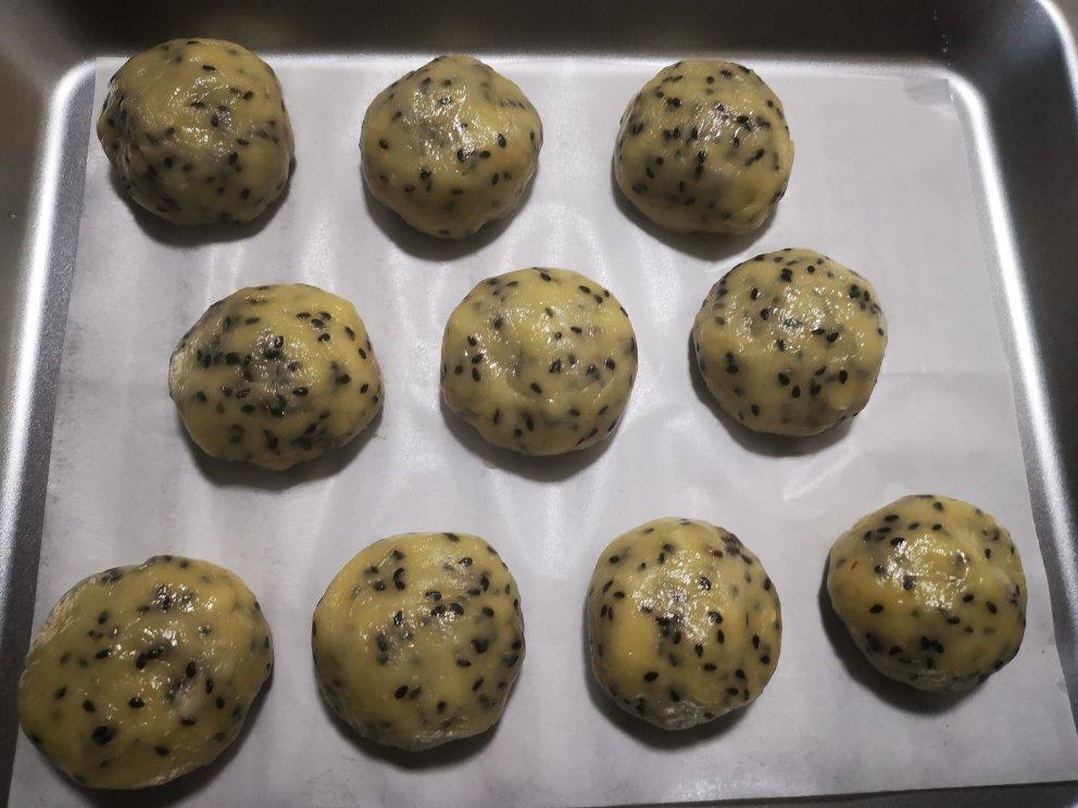 不需要预拌粉也能做的空心小麻薯