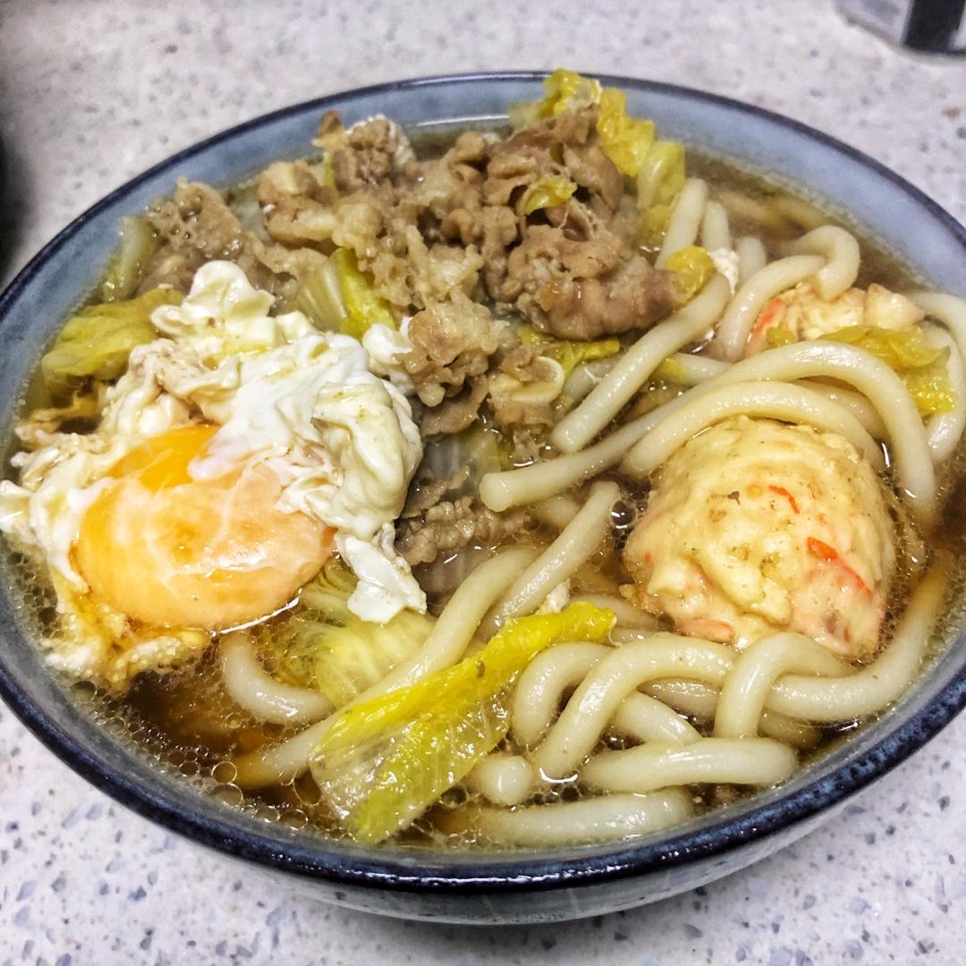 日式肥牛乌冬面