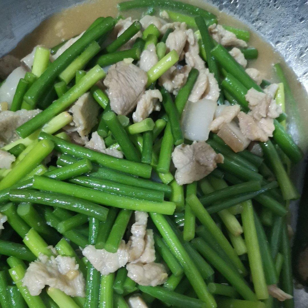 蒜薹炒肉