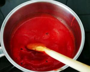 无糖纯素食－嫩豆腐版意式草莓奶冻(Panna Cotta)的做法 步骤10
