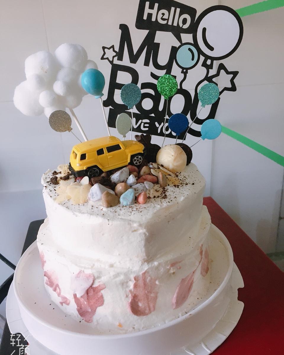 超简单完美戚风蛋糕（6寸2蛋）附打发、翻拌、脱模视频