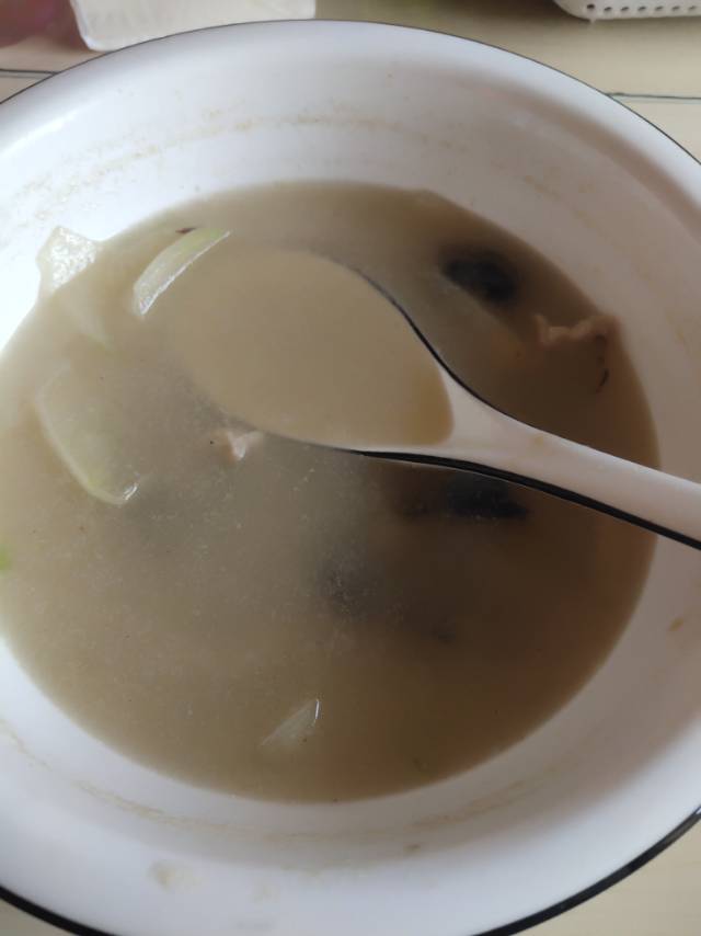 武汉版冬瓜皮蛋肉丝汤