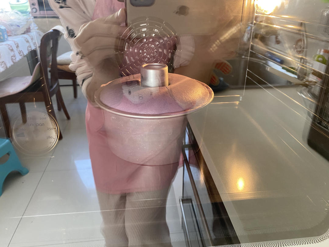 超好吃超绵软超丰富的紫薯戚风蛋糕