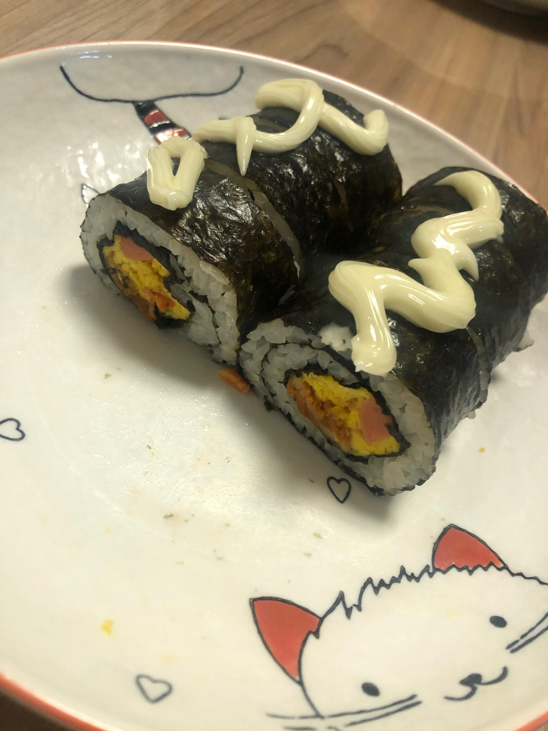 高颜值的紫菜包饭