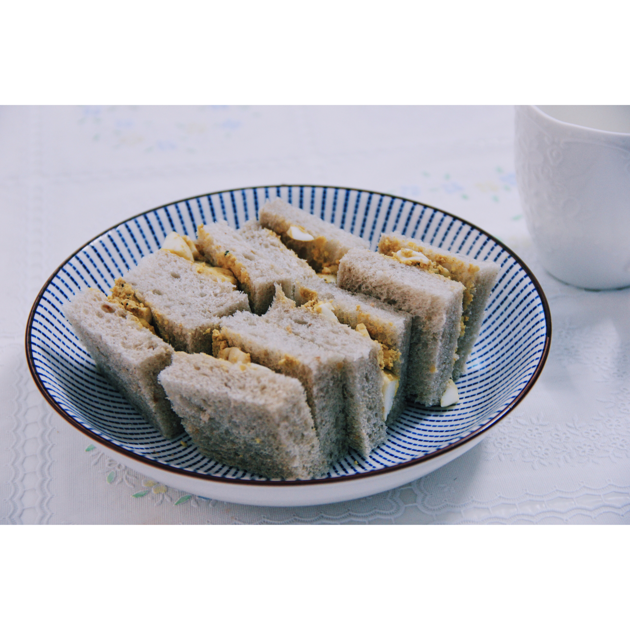 黑椒鸡蛋三明治--食趣黑椒酱