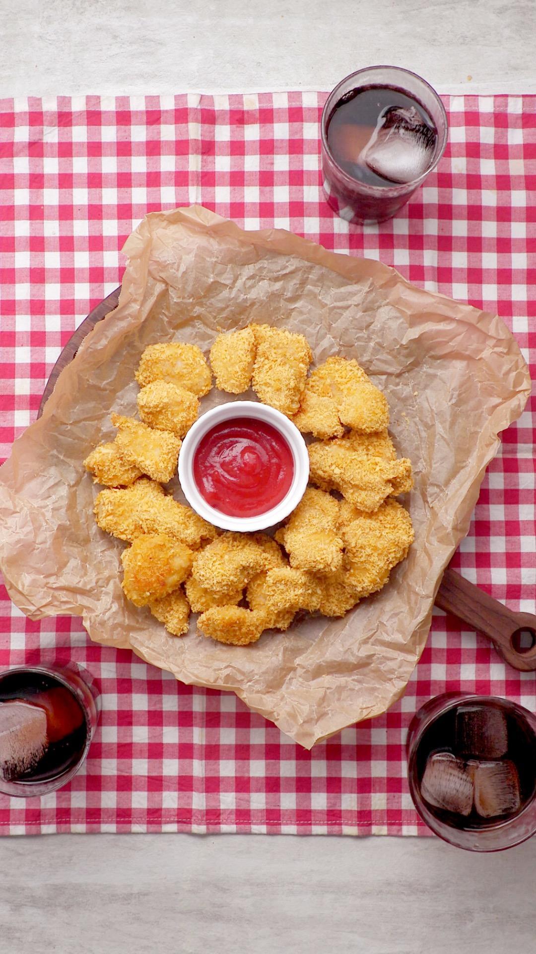 烤箱版少油鸡米花的做法