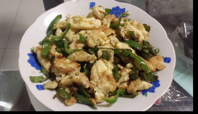 青椒鸡蛋