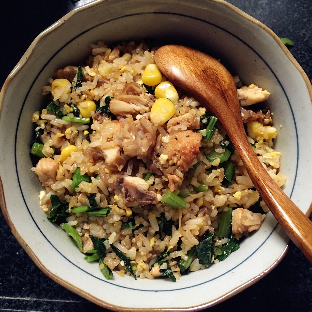 鸡肉鸡蛋炒饭