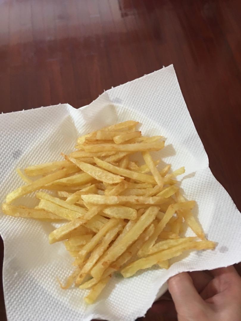 自制炸薯条