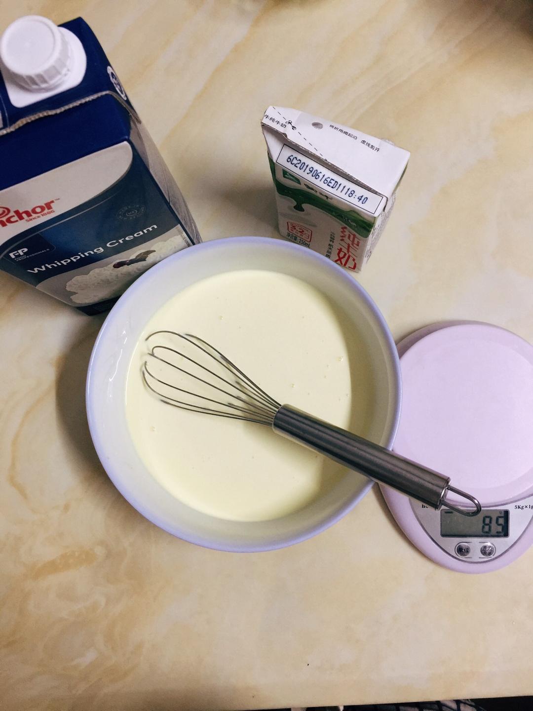纯奶手撕吐司的做法 步骤1