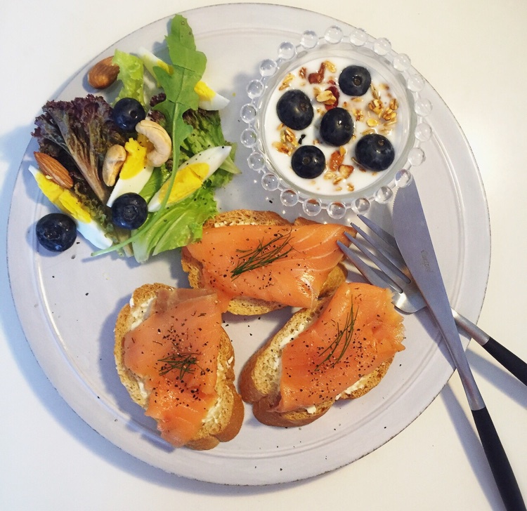 烟熏三文鱼tapas