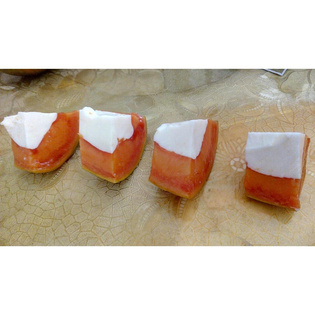 木瓜椰奶冻