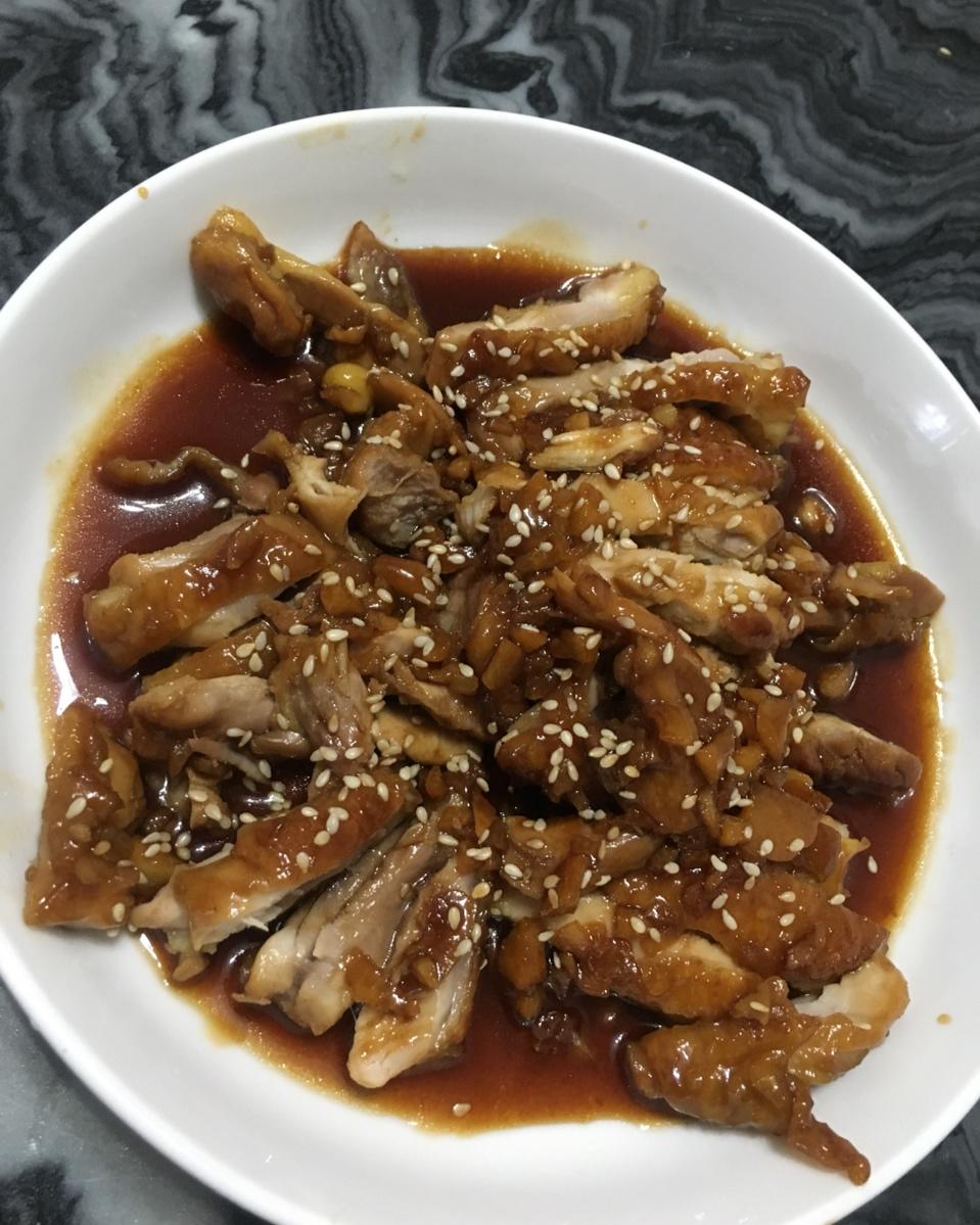 照烧蒜香版鸡腿饭的做法