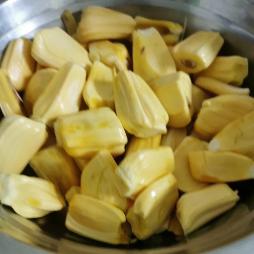 史上最快剥菠萝蜜的方法（自认为哈哈哈）