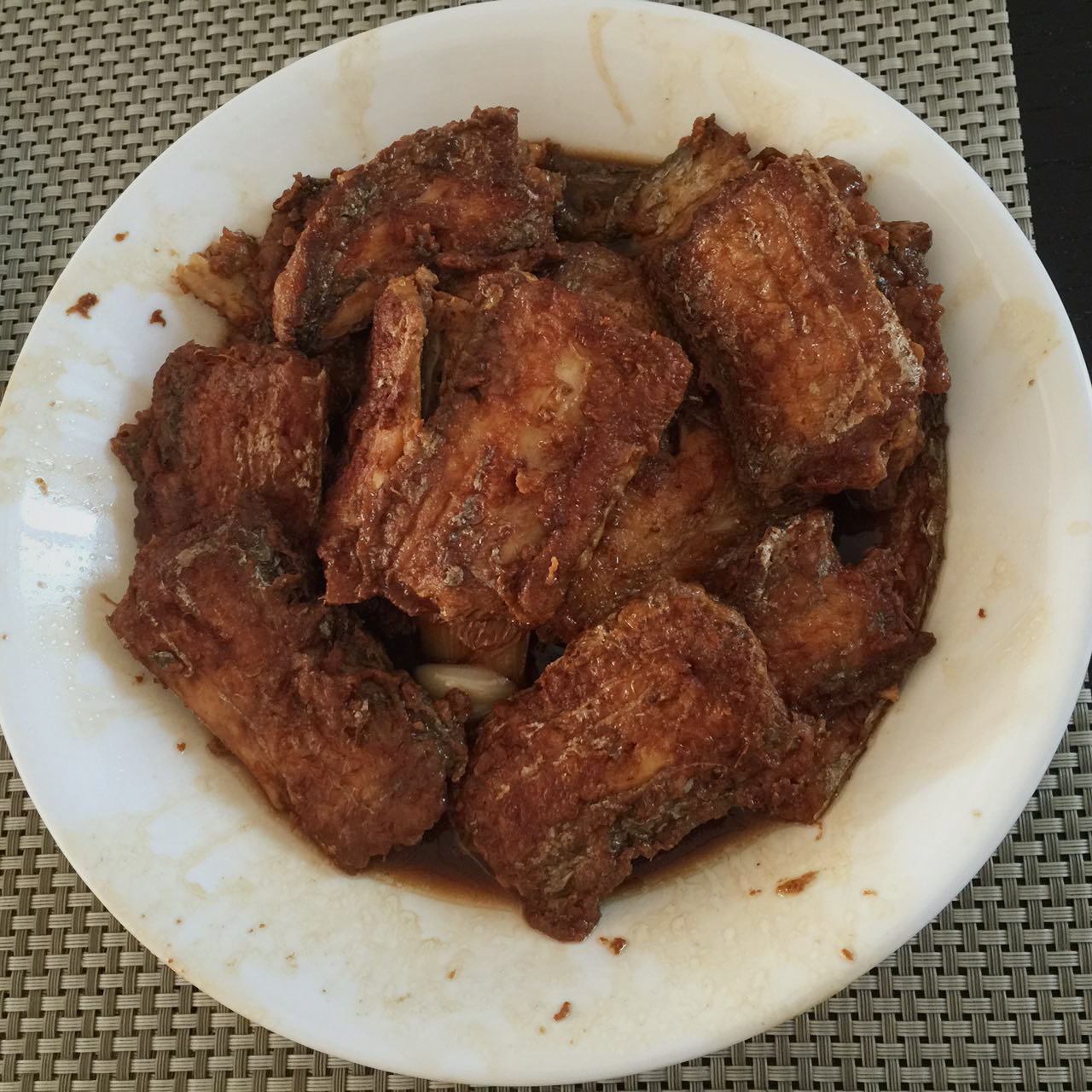 红烧带鱼（少油版）