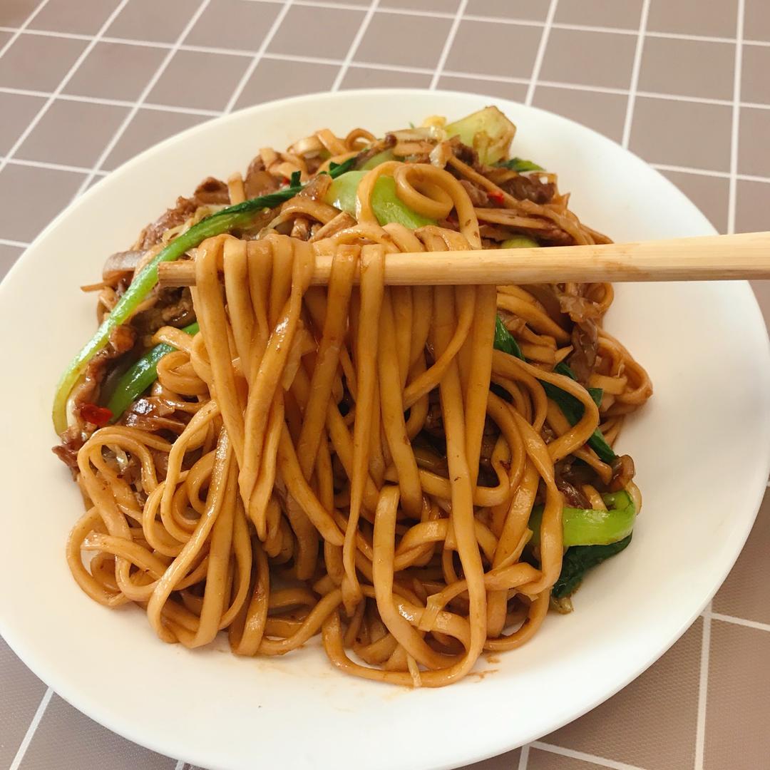 肉丝炒面