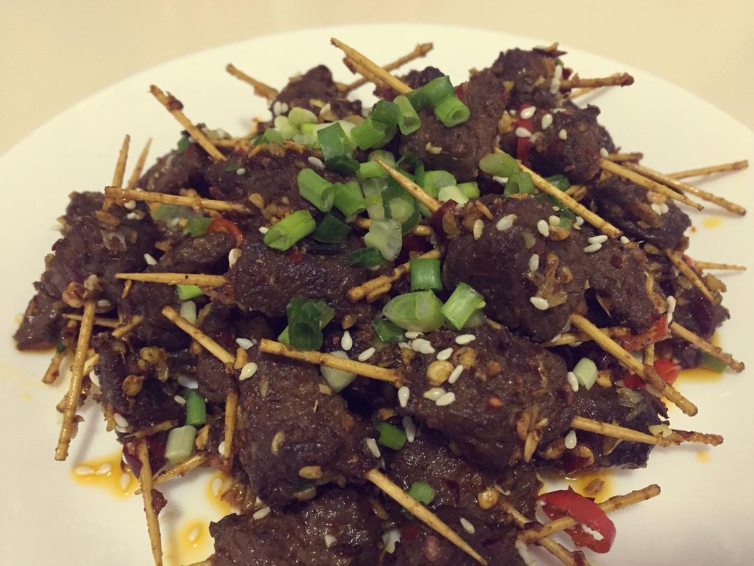 牙签牛肉 道地湖南味