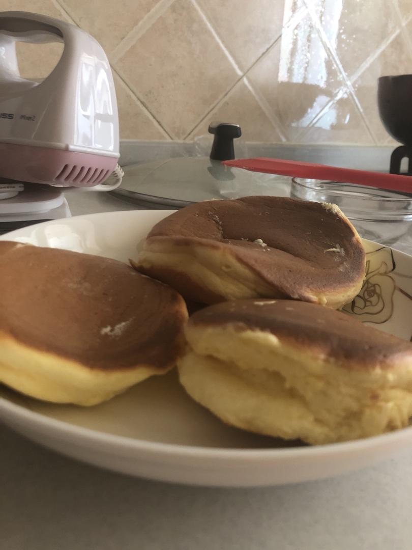 原味无油日式舒芙蕾厚松饼