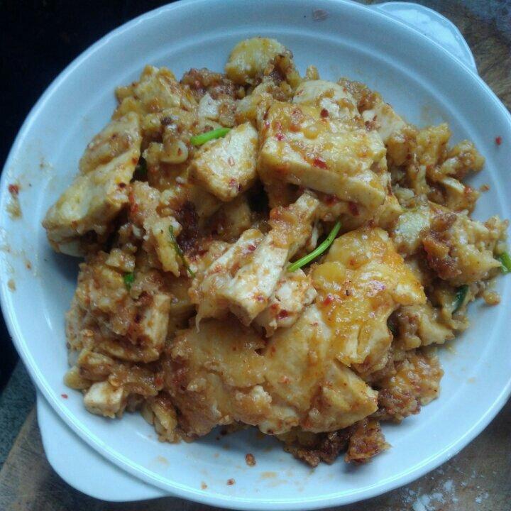 外脆里嫩～吃一口就爱上的香煎脆皮豆腐