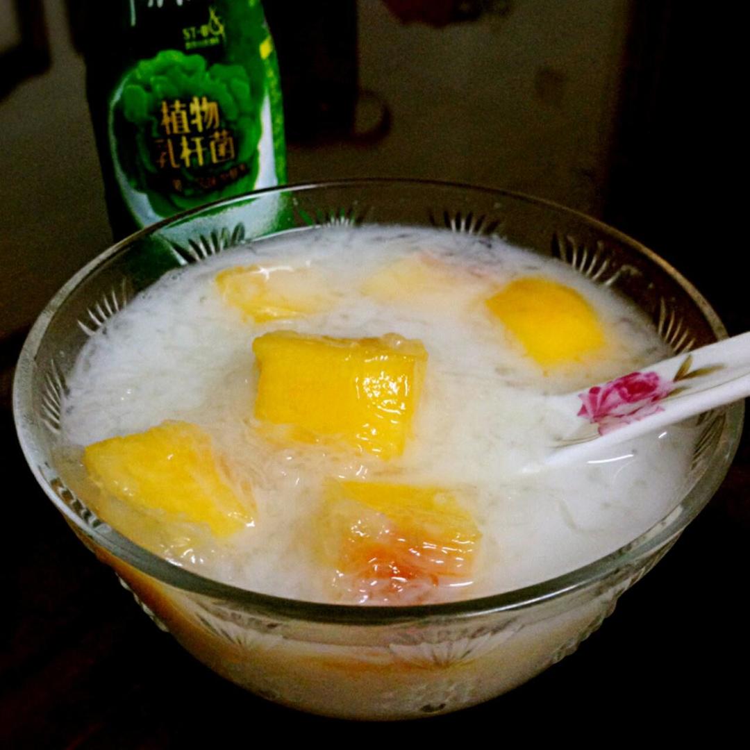 黄桃酸奶燕窝的做法