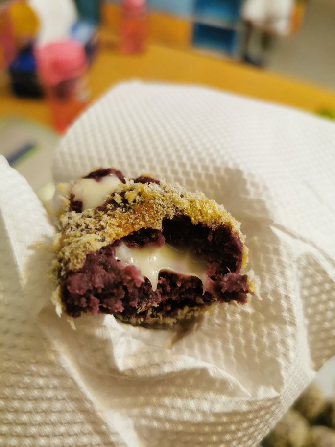 流心爆浆紫薯球+减脂紫薯饼