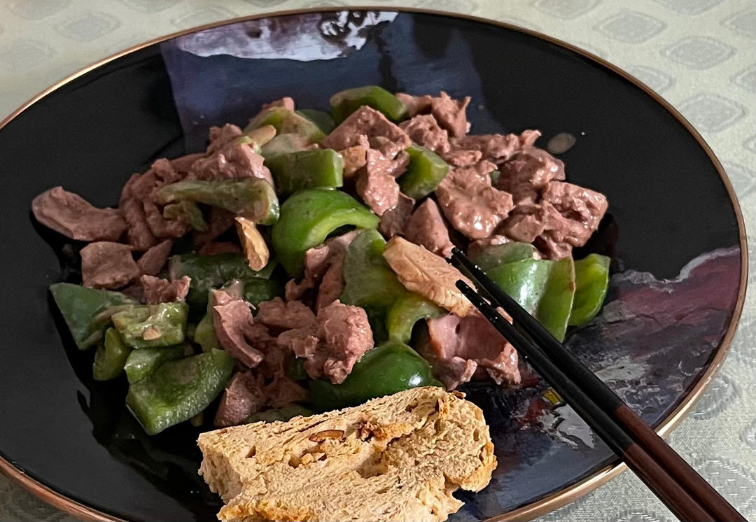 视频食谱：猪肝（猪润）的广式处理方法