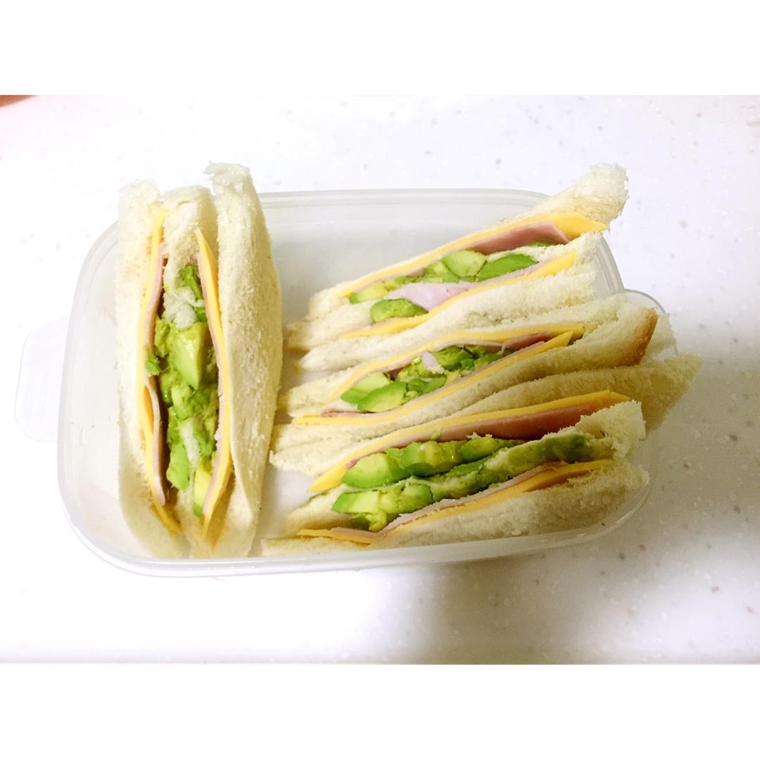 牛油果早餐三明治 Avocado Breakfast Toasted Sandwich