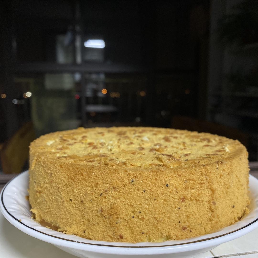 奶酪黑胡椒戚风蛋糕