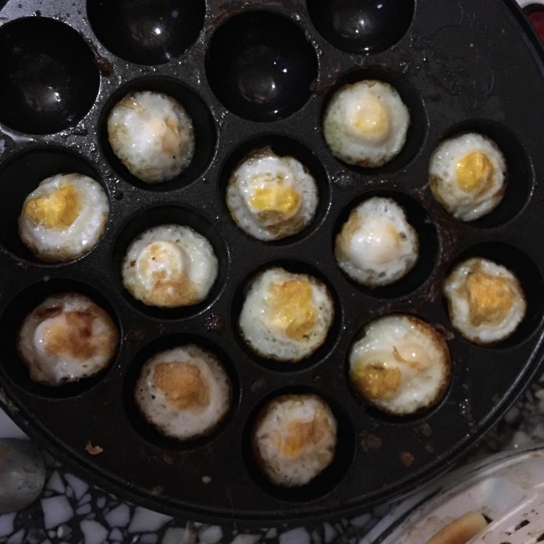烤鹌鹑蛋——章鱼小丸子模具