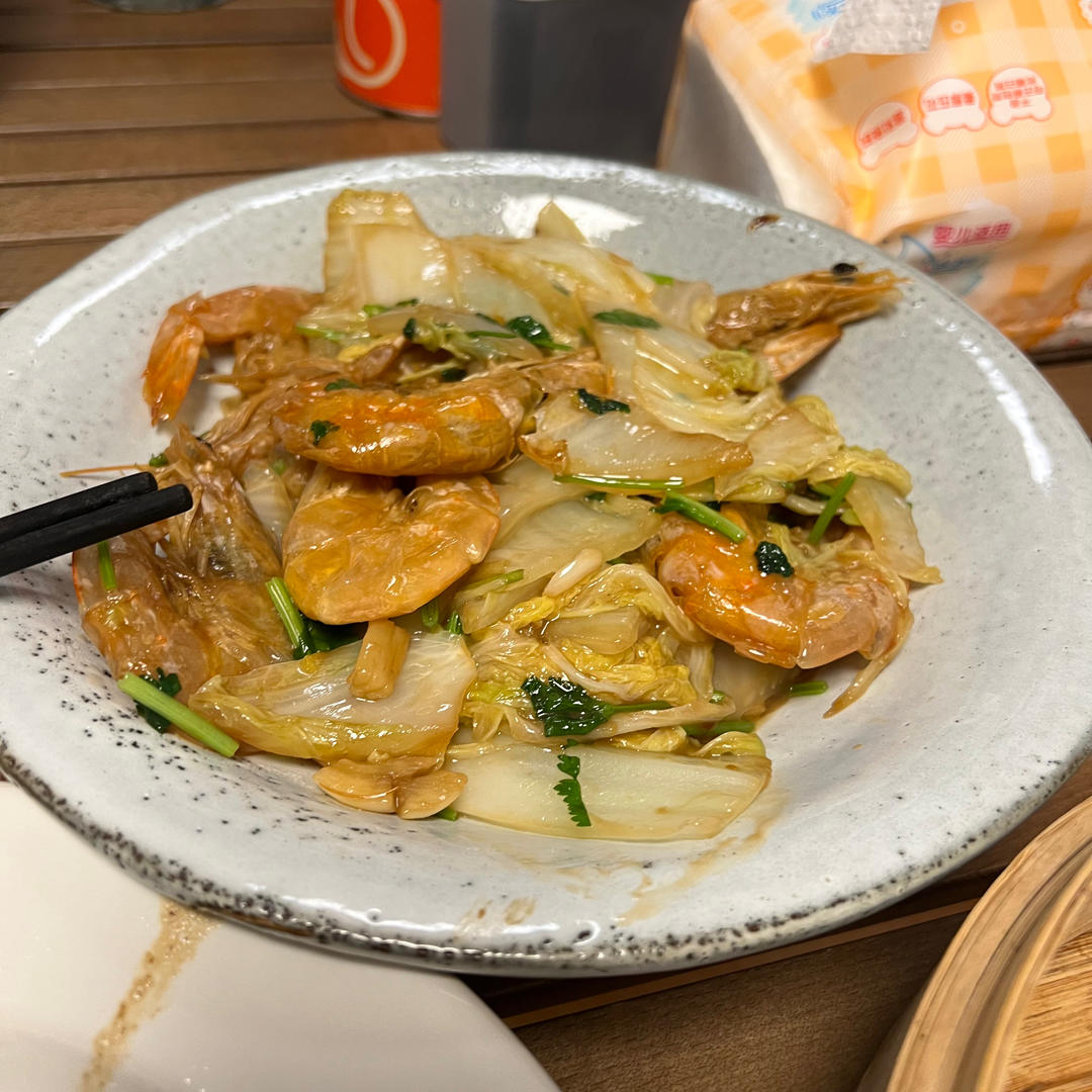 鲁式“四勺”白菜虾
