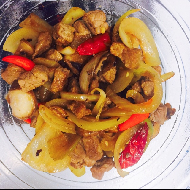 黑椒牛肉粒