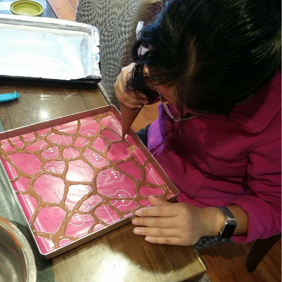 超萌长颈鹿蛋糕卷