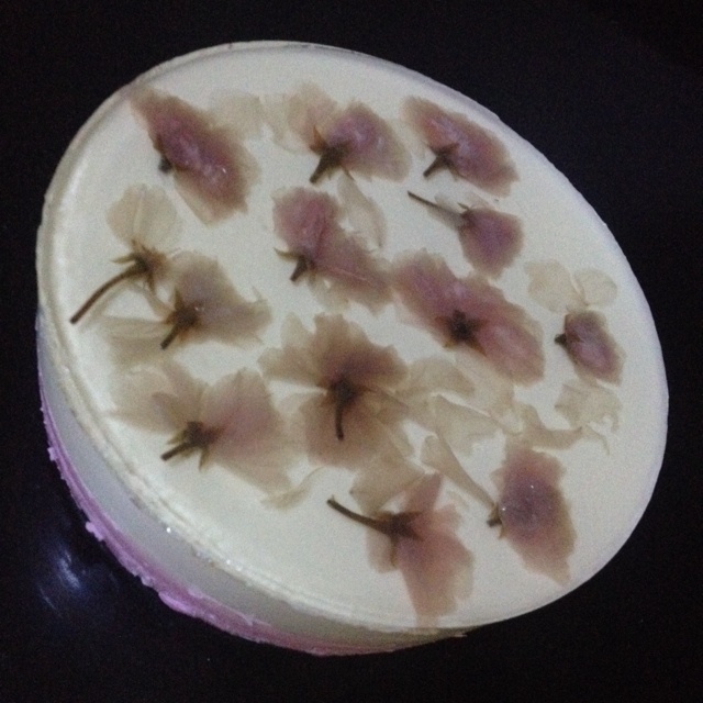 樱花渐变慕斯蛋糕（6寸）