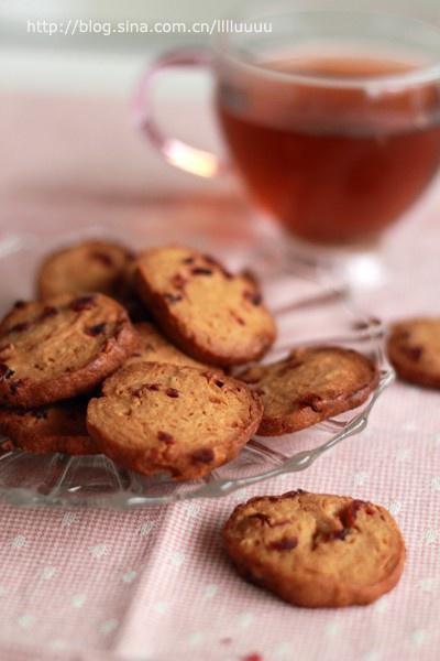 焦糖蔓越莓饼干的做法