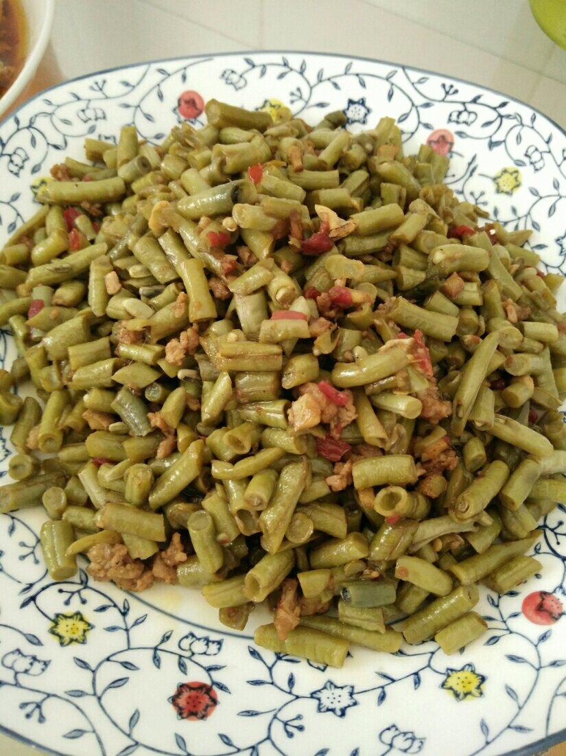肉末酸豆角