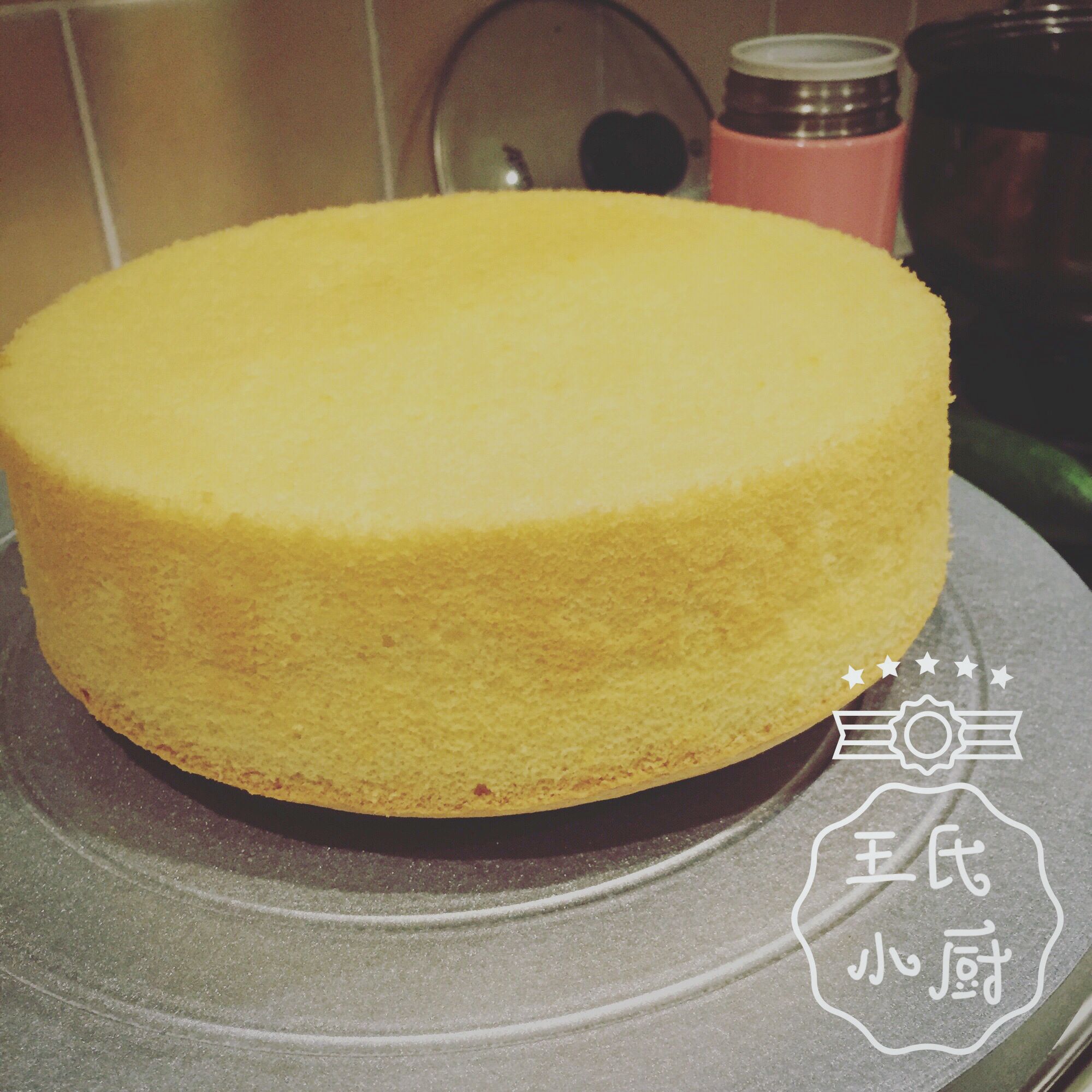 6寸戚风蛋糕（2蛋）