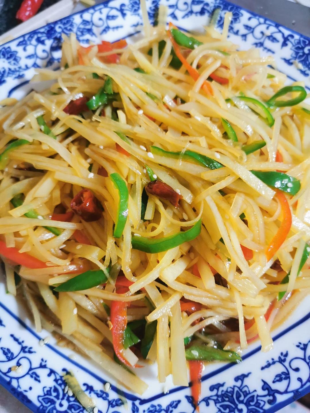 凉拌土豆丝