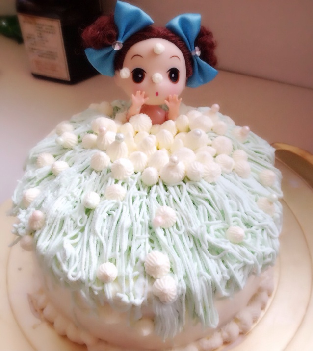 泡泡浴娃娃蛋糕