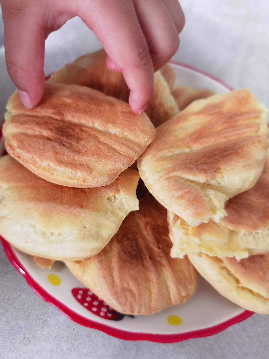 用糯米粉和牛奶就能做的麻薯饼（松下蒸烤箱JK180）