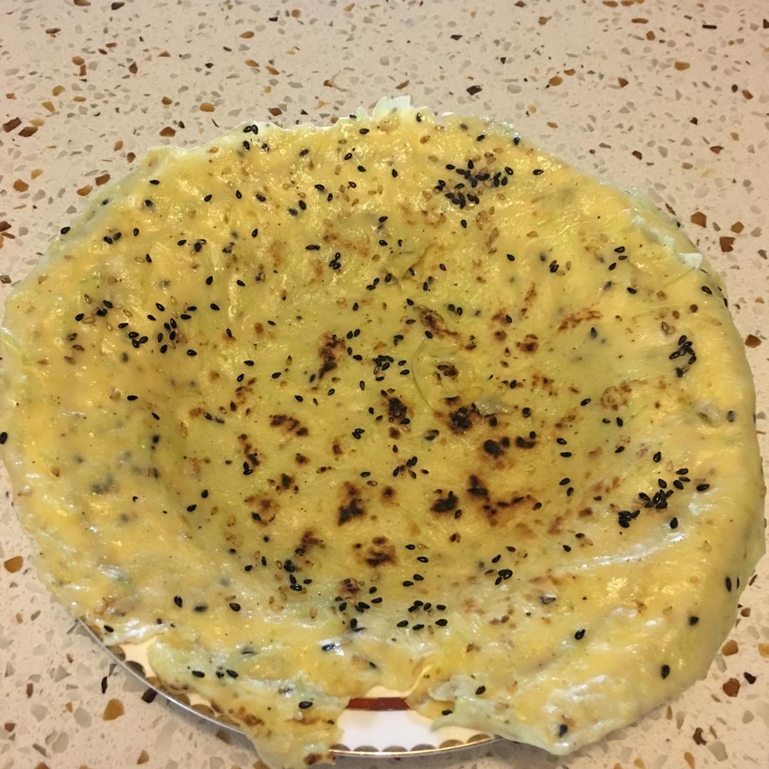 快手鸡蛋饼～～十分钟早餐！