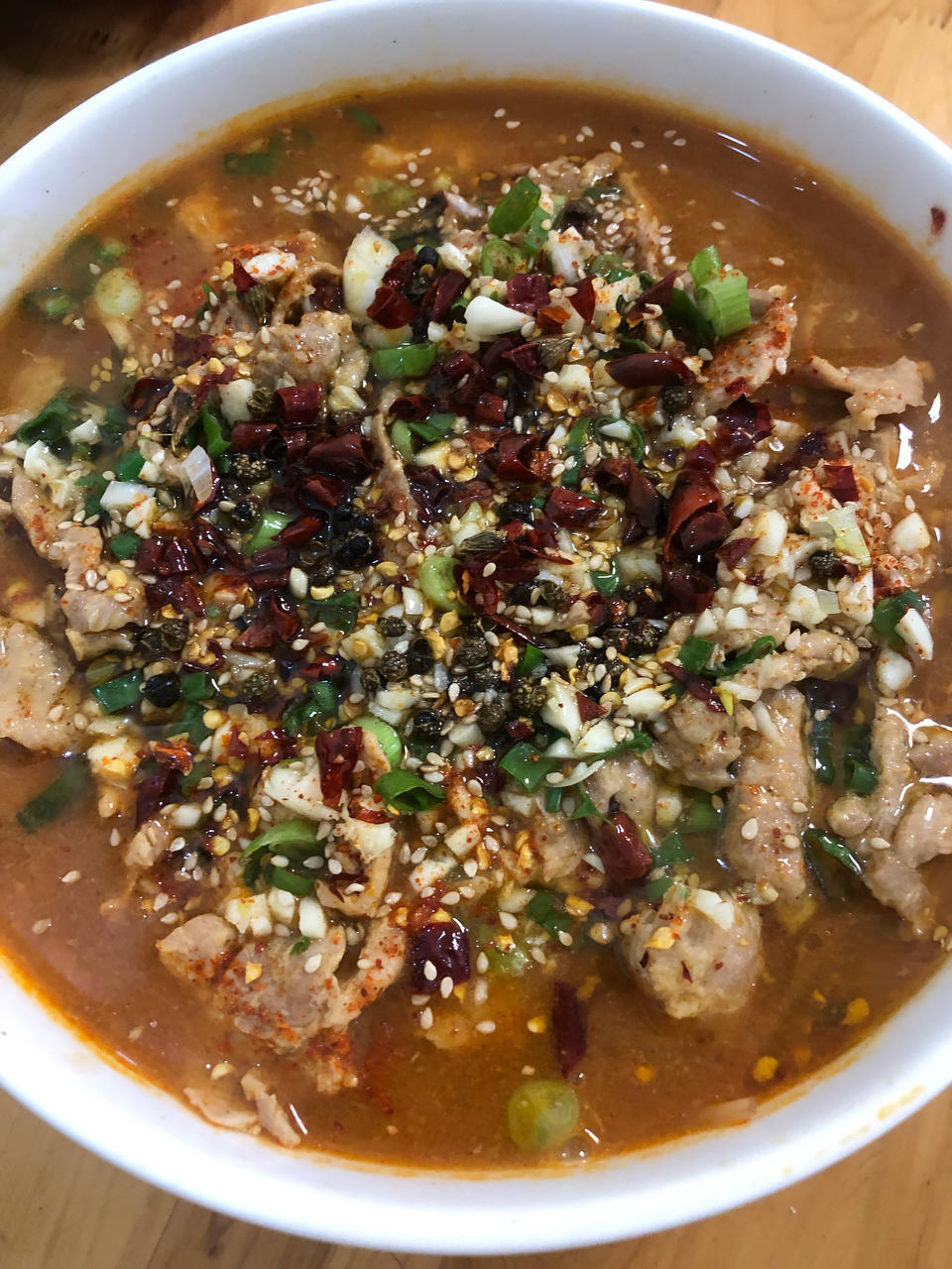 水煮肉片（肯定不翻车）