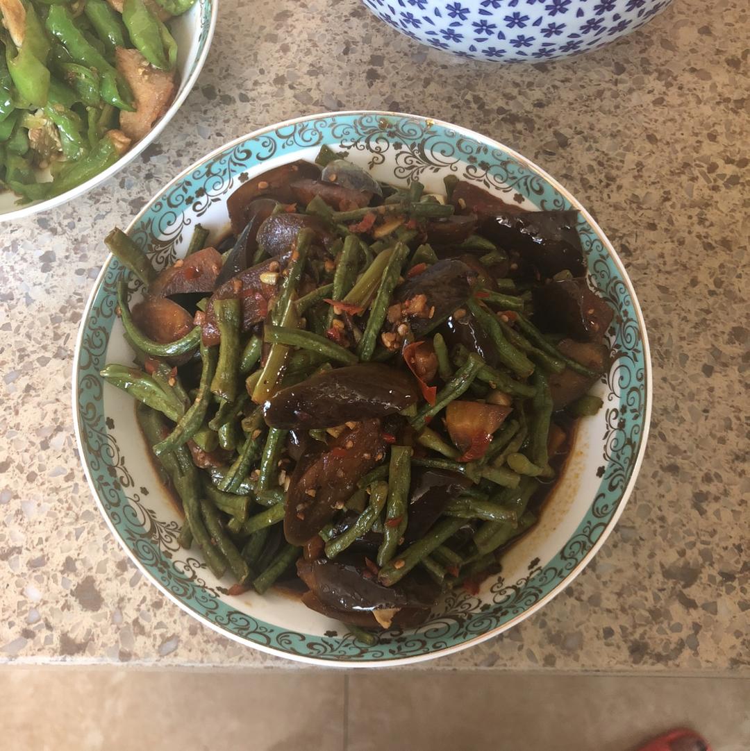鱼香茄子豆角