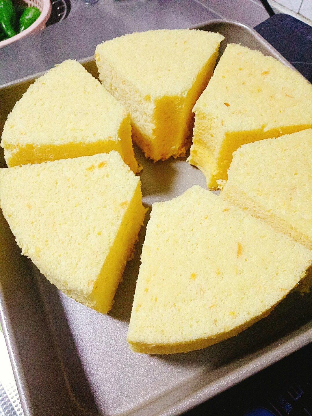 橙多多戚风蛋糕