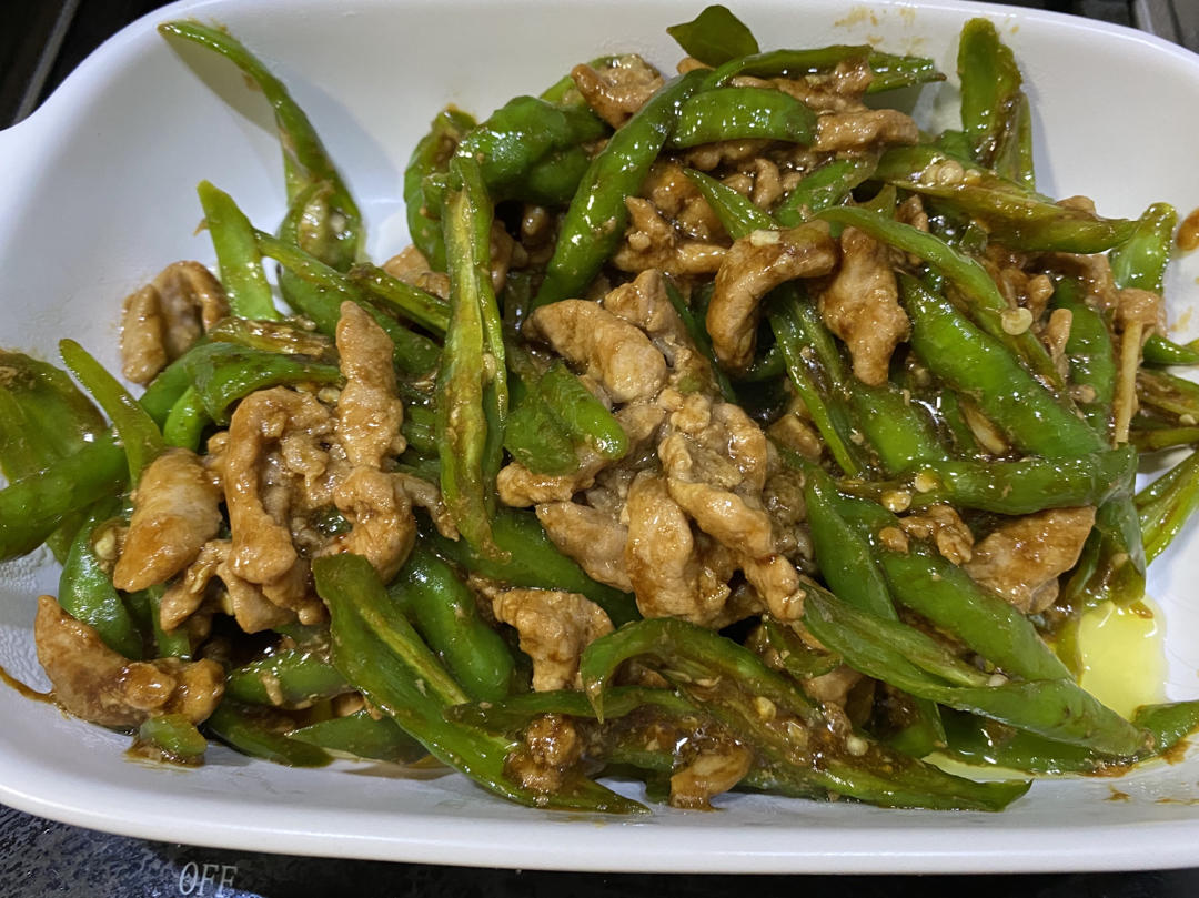 下饭神菜--青椒肉丝