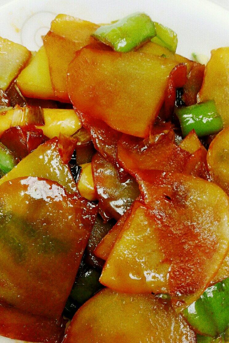 家常炒土豆片