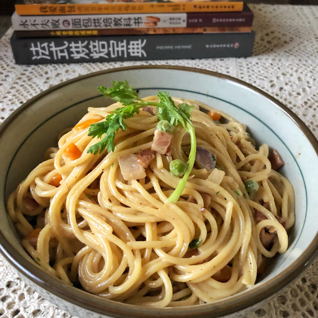 奶油培根意大利面 - Creamy Beacon Linguine