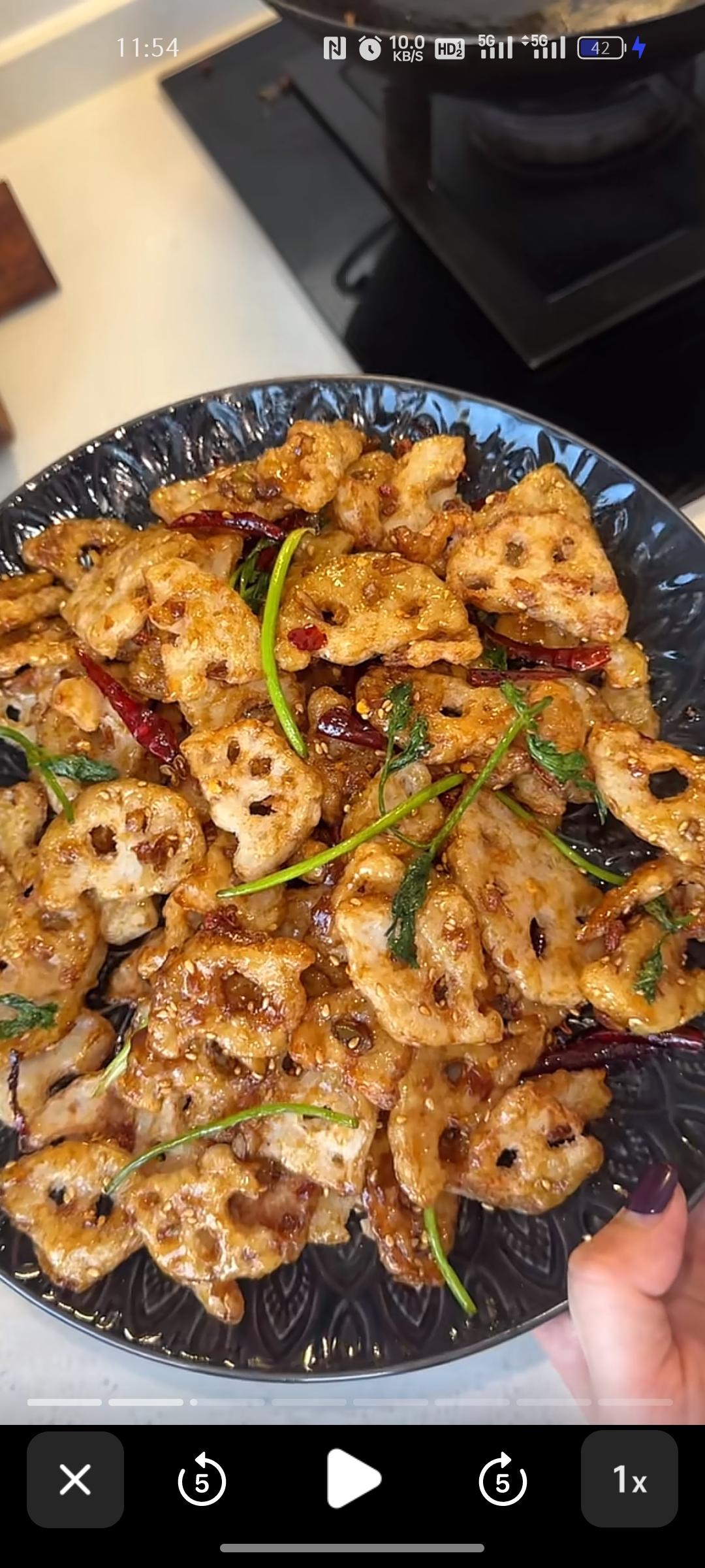 酸辣酥脆风味藕片